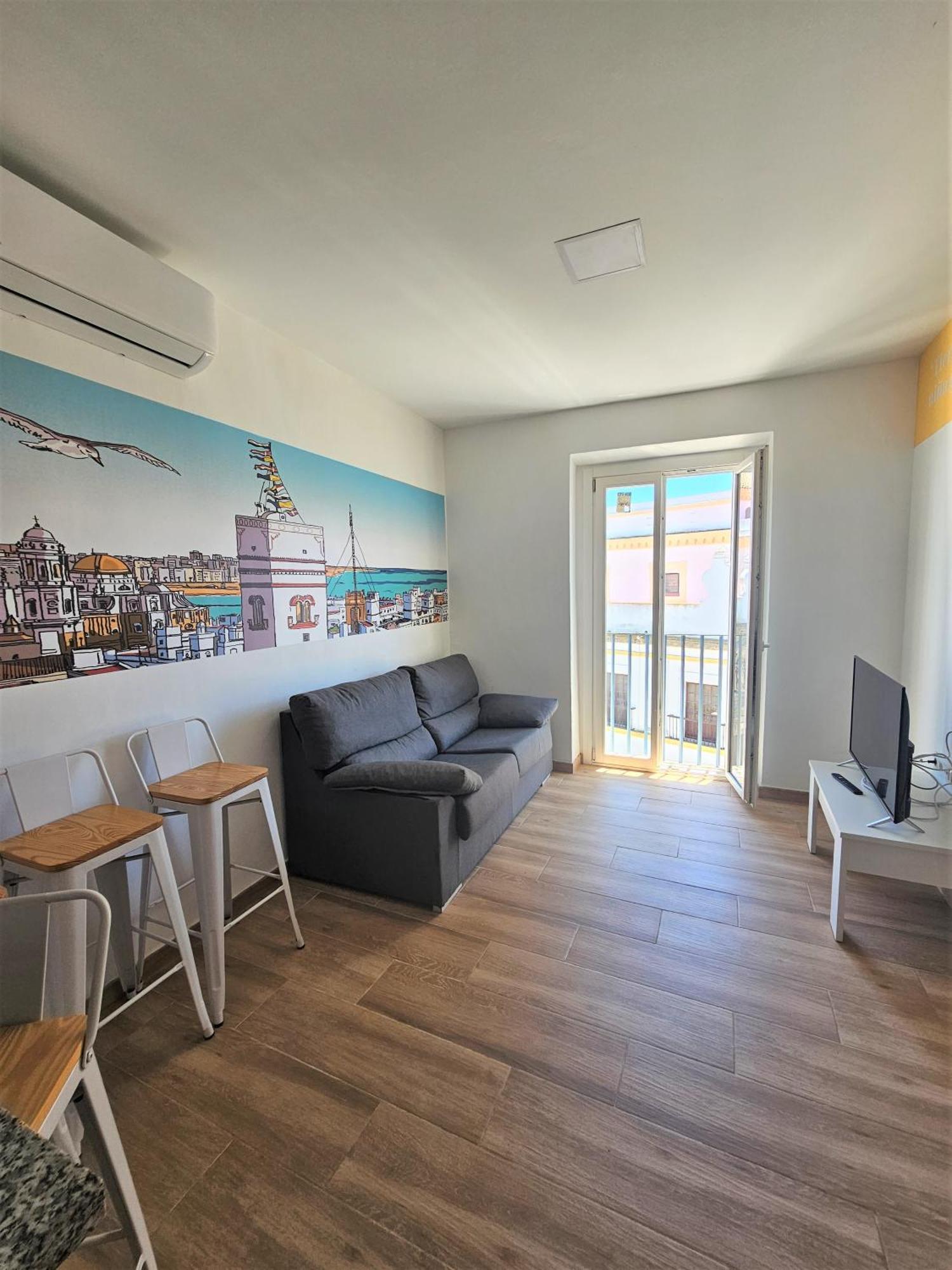 Apartamentos Plaza Santo Domingo Cádiz Eksteriør billede